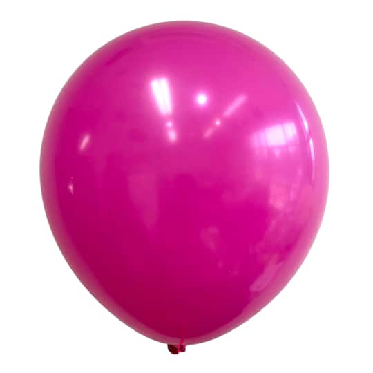 24 Packs: 5 ct. (120 total) 18" Solid Latex Balloons by Celebrate It